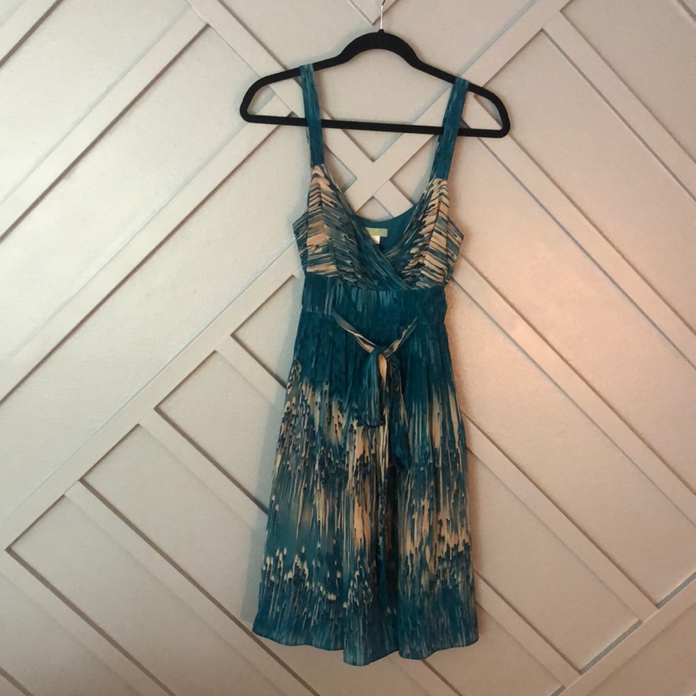 Anthropologie Lil Silk Dress
